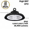 High Bay LED Lights 150-240W UFO W/Optional Plug-Play Occupancy Sensor (LED)