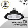 High Bay LED Lights 150-240W UFO W/Optional Plug-Play