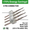 Connection Pin for multi color rope light (ZZS-RGB-08007-MC)