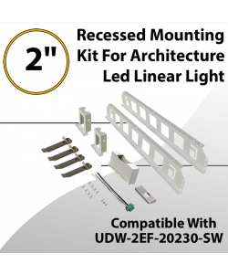 Recessed Mounting Kit For 2FT Architecture
