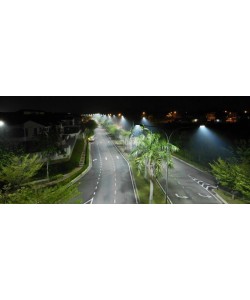 Street Light Black Finish 80 to 150W - CCT 3/4/5000K Up to 22,950Lm