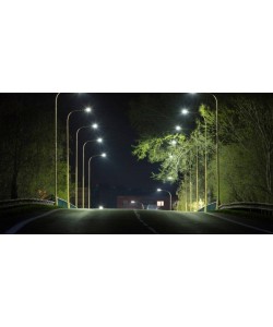 Street Light Black Finish 240 to 310W - CCT 3/4/5000k Up to 46500Lm