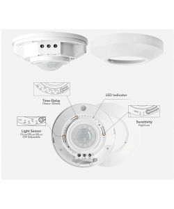 PIR Ocuppancy Sensor for Various Applications Ceiling Mount