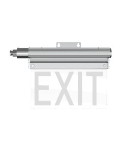 Emergency Exit Sign -Transparent- Explosion Proof Class I Division 2