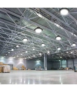 UFO Light LED High Bay 150/200/240W Motion Sensor Ready 38400Lm 4/5K
