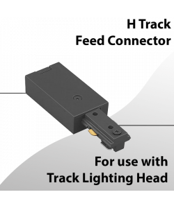 H Track 120V Live End Power Feed Connector