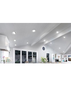 LED Gimbal Recessed Downlight Trim Retrofit 4" 12/9/6W 5CCT 850Lm
