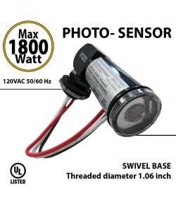 Swivel mount Photo Sensor - Max 1800W