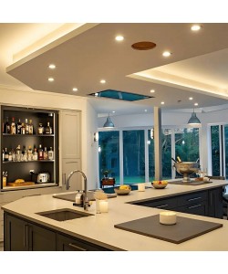 LED Downlight 6 inch Wall Washer Round Trim