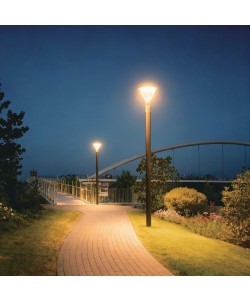 Post-Top Garden Light 150W 120W 100W 80W 50W 3K 4K 5K Photocell