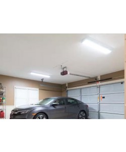 4ft  CCT Tunable LED Wraparound Garage Lights Wattage Selectable