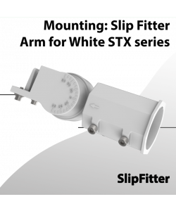 Mounting: Slip Fitter Arm for White STX series