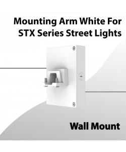 Wall Mount  for White STX Street Light