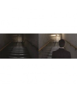 Stair Lights Fixture with Occupancy Sensor 27/30/35/40/5000K 15W 1136Lm