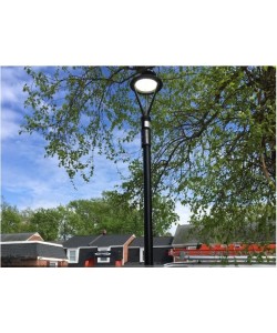 Decorative Post Top Light 63/53/33W 10250LM 3CCT Photocell M.Sensor
