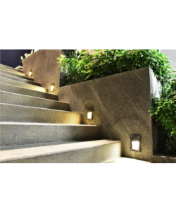 120V Step Light for Concrete/Metal - Enhanced Durability and Versatility