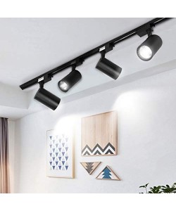 20W LED Track Lights: Tri-Temperature Selection, 2000lm