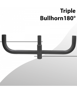 Mounting: Bullhorn Triple 180 degree