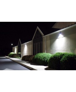 LED Outdoor Wall Sconce | Watt/CCT Selectable | 12-16W | 1742lm | 3/4/5K