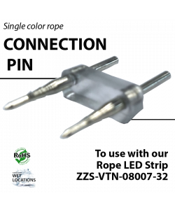 Connection Pin for single color rope light (ZZS-VTN-08007-32)