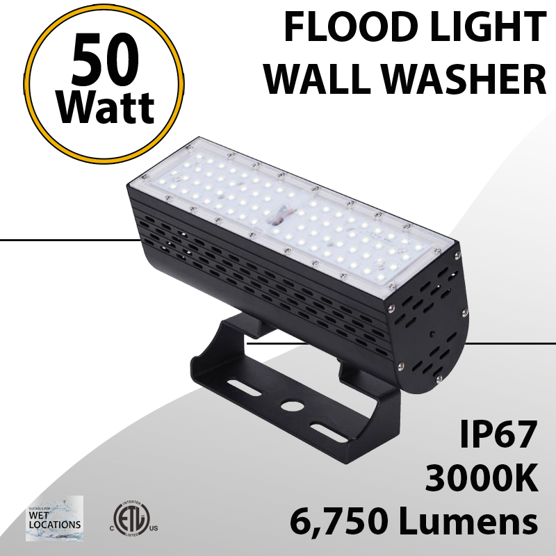 bur gødning Hammer LED Flood Light 50W 6750 lumens 3000K IP67 | LEDRadiant